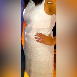 White Dress from White House Black Market size 10